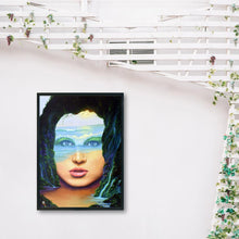 Charger l&#39;image dans la galerie, Fille abstraite - diamant rond complet - 30x40cm
