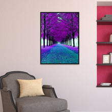 Charger l&#39;image dans la galerie, Forêt fantastique - diamant rond complet - 40x30cm
