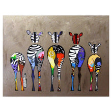 Charger l&#39;image dans la galerie, Cheval - diamant rond complet - 40x30cm
