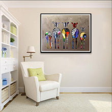 Charger l&#39;image dans la galerie, Cheval - diamant rond complet - 40x30cm

