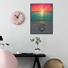 Charger l&#39;image dans la galerie, Coucher du soleil - peinture en diamant complet - 40x30cm
