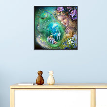 Charger l&#39;image dans la galerie, Beauté de nouveauté - diamant rond complet - 30x30cm
