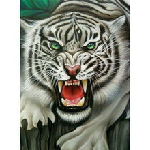 Charger l&#39;image dans la galerie, Tigre féroce - peinture complète de diamant - 30x40cm
