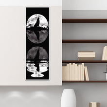 Charger l&#39;image dans la galerie, Loup - diamant rond complet - 20x50cm
