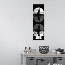 Charger l&#39;image dans la galerie, Loup - diamant rond complet - 20x50cm
