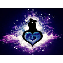 Charger l&#39;image dans la galerie, Fantasy love - diamant rond complet - 40x30cm
