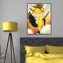 Charger l&#39;image dans la galerie, Oiseau volant - diamant rond complet - 40x30cm
