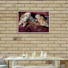 Charger l&#39;image dans la galerie, Animaux - diamant rond complet - 30x40cm
