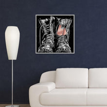Charger l&#39;image dans la galerie, Chaussures - diamant rond complet - 30x30cm
