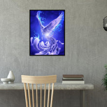 Charger l&#39;image dans la galerie, Oiseau - diamant rond complet - 40x30cm
