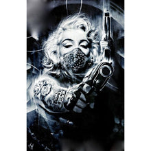 Charger l&#39;image dans la galerie, Femmes courageuses - diamant rond complet - 40x30cm
