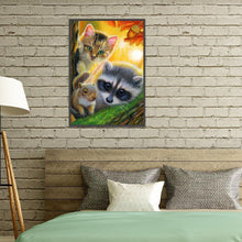 Charger l&#39;image dans la galerie, Animaux mignons - diamant rond complet - 40x30cm
