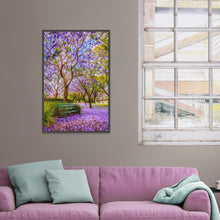 Charger l&#39;image dans la galerie, Arbre de fleurs de fantaisie - diamant rond complet - 40x30cm
