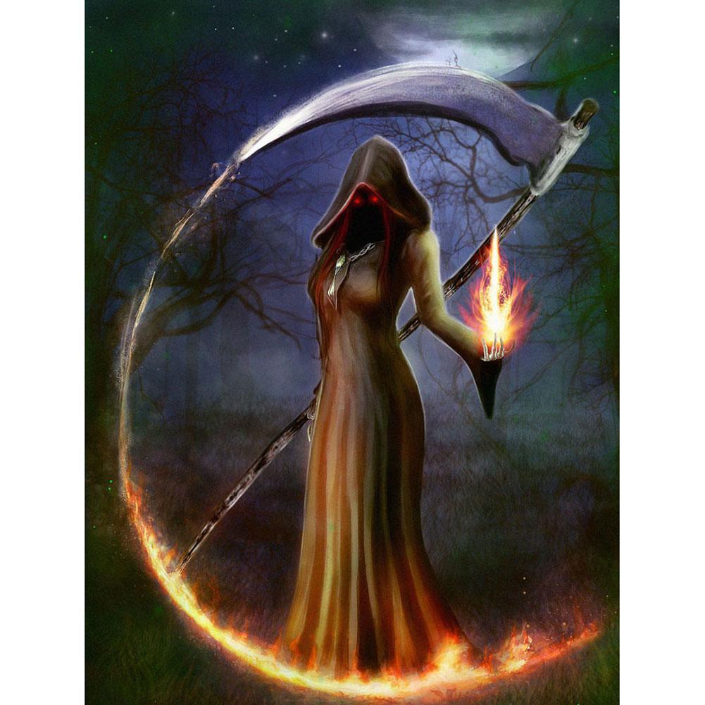 Nouveauté mort - diamant rond complet - 30x40cm