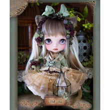 Charger l&#39;image dans la galerie, Petite fille - diamant rond complet - 40x30cm
