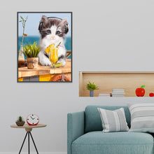 Charger l&#39;image dans la galerie, Mosaïque - diamant rond complet - 40x30cm
