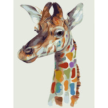 Charger l&#39;image dans la galerie, Girafe - peinture en diamant complet - 40x30cm
