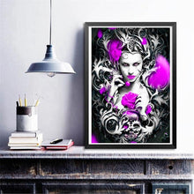 Charger l&#39;image dans la galerie, Beauté de nouveauté - diamant rond complet - 40x30cm
