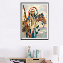 Charger l&#39;image dans la galerie, Religion - diamant rond complet - 20x25cm
