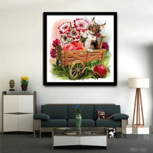 Charger l&#39;image dans la galerie, Animal - diamant rond complet - 30x30cm
