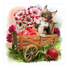 Charger l&#39;image dans la galerie, Animal - diamant rond complet - 30x30cm
