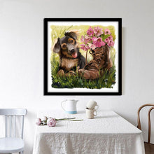 Charger l&#39;image dans la galerie, Animal - diamant rond complet - 30x30cm
