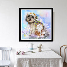 Charger l&#39;image dans la galerie, Animal - diamant rond complet - 30x30cm
