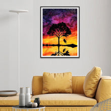 Charger l&#39;image dans la galerie, Vue fantastique - diamant rond complet - 40x30cm
