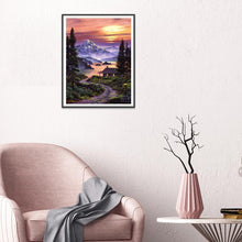 Charger l&#39;image dans la galerie, Vue fantastique - diamant rond complet - 40x30cm
