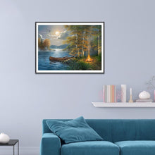 Charger l&#39;image dans la galerie, Vue fantastique - diamant rond complet - 40x30cm
