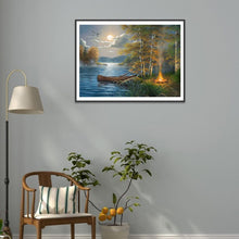 Charger l&#39;image dans la galerie, Vue fantastique - diamant rond complet - 40x30cm
