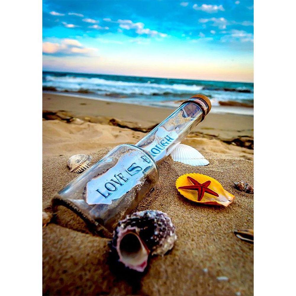 Vue fantastique - diamant rond complet - 40x30cm