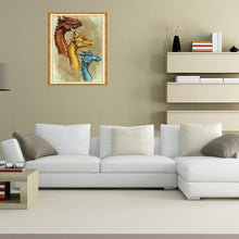 Charger l&#39;image dans la galerie, Animaux - diamant rond complet - 40x30cm
