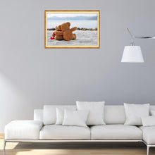 Charger l&#39;image dans la galerie, Vue magnifique - diamant rond complet - 40x30cm
