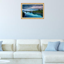 Charger l&#39;image dans la galerie, Vue magnifique - diamant rond complet - 40x30cm
