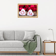 Charger l&#39;image dans la galerie, Vue magnifique - diamant rond complet - 40x30cm
