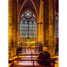 Charger l&#39;image dans la galerie, Notre dame de paris - diamant rond complet - 30x40cm
