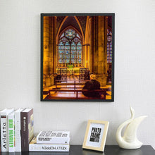 Charger l&#39;image dans la galerie, Notre dame de paris - diamant rond complet - 30x40cm
