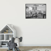 Charger l&#39;image dans la galerie, Notre dame de paris - diamant rond complet - 40x30cm
