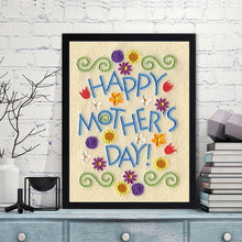 Charger l&#39;image dans la galerie, Amour de mère - diamant rond complet - 30x40cm
