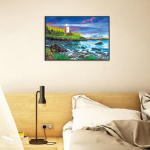 Charger l&#39;image dans la galerie, Paysage - diamant rond complet - 40x30cm

