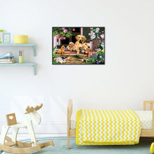 Charger l&#39;image dans la galerie, pour - diamant rond complet - 40x30cm
