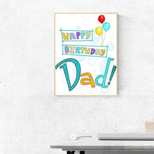 Charger l&#39;image dans la galerie, Lettre - diamant rond complet - 30x40cm
