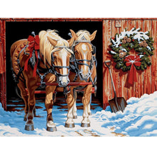 Charger l&#39;image dans la galerie, Animaux mignons - diamant rond complet - 40x30cm
