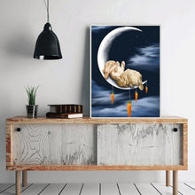 Charger l&#39;image dans la galerie, Animal - diamant rond complet - 40x30cm
