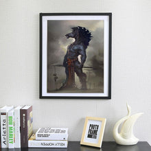 Charger l&#39;image dans la galerie, Caractère - diamant rond complet - 30x40cm
