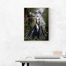 Charger l&#39;image dans la galerie, Caractère - diamant rond complet - 30x40cm
