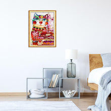 Charger l&#39;image dans la galerie, Animaux - diamant rond complet - 40x30cm
