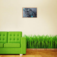 Charger l&#39;image dans la galerie, Tigre - diamant rond complet - 40x30cm
