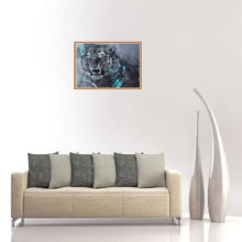 Charger l&#39;image dans la galerie, Tigre - diamant rond complet - 40x30cm
